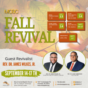 2025 MCBC Fall Revival Post