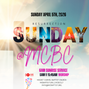 MCBC Resurrection Sunday April 5, 2026