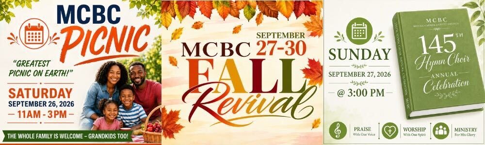 MCBC September 2026 Banner